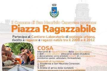 Arriva Piazza Ragazzabile 2026: il progetto per i nati tra il 2008 e il 2012