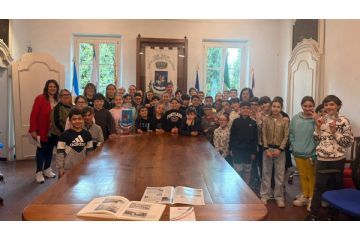 Le quinte della "Fratelli Pagliero" ospiti in municipio