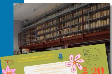 Anche la biblioteca è aperta a chi ricerca un po' di fresco...