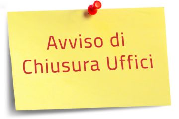 Chiusura uffici comunali mese di agosto